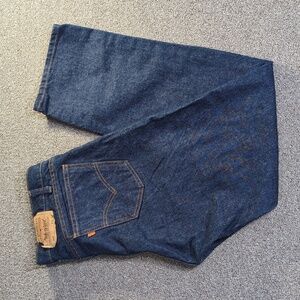 Vintage 1997 • Levi's Orange Tab • 505 • Size 38x32 • Indigo Blue